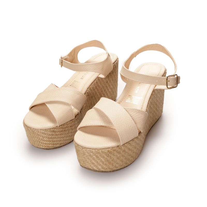 Sandalia sales plataforma espadrille