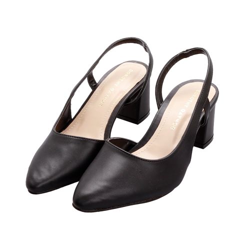 Zapatilla destalonada negro mate para mujer Dorothy Gaynor D00960522501