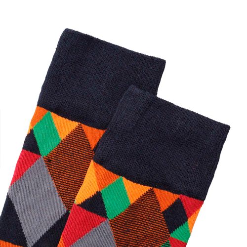 Calcetines rombos multicolor D08940150501