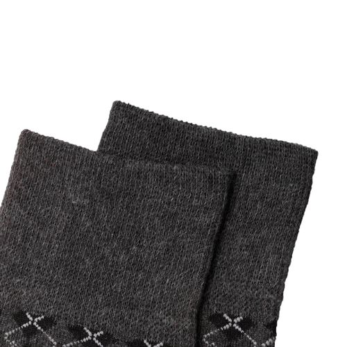 Calcetines estampados color gris D08940160562