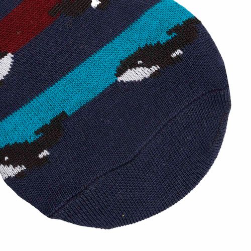 Footies estampados color azul marino D12840092523