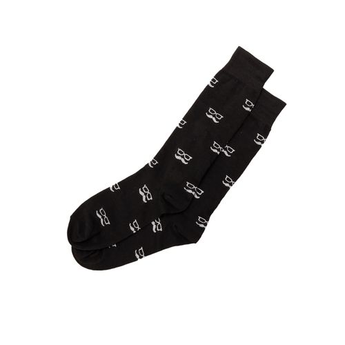 Calcetines mostacho y lentes color oxford D06880063562