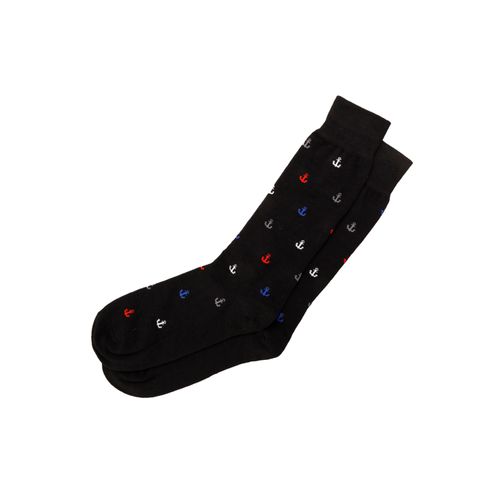 Calcetines anclas color negro D06880064501