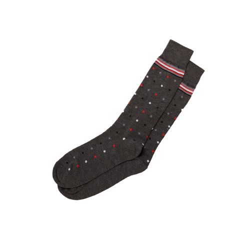 Calcetines con puntos color oxford D06880069562