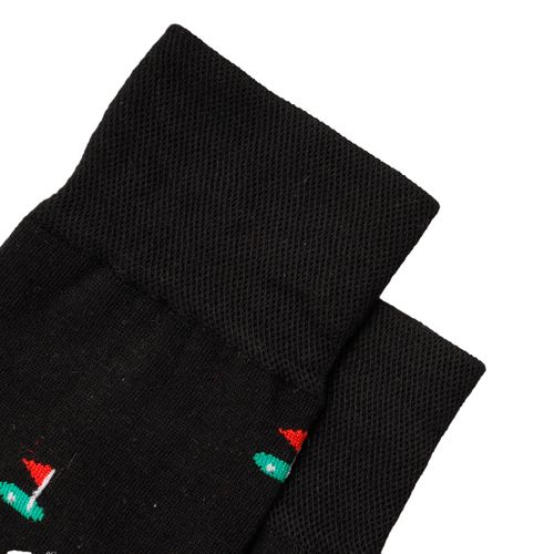 Calcetines banderas de golf color negro D06880071501