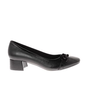 Zapato Kate color negro confort y con tacón cuadrado