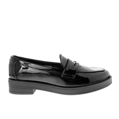 Mocasín Amy color negro estilo charol D15480027501