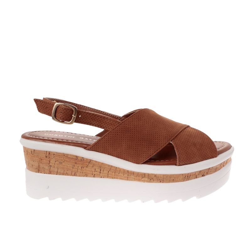 Sandalias plataforma color online camel