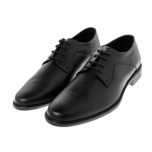 Zapatos color negro con detalle de costuras en laterales D12260015501