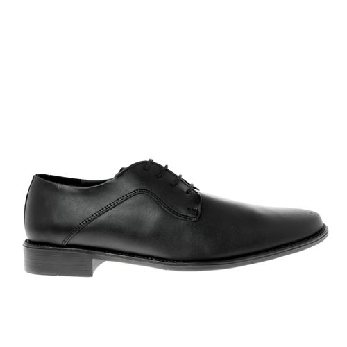 Zapatos color negro con detalle de costuras en laterales D12260015501