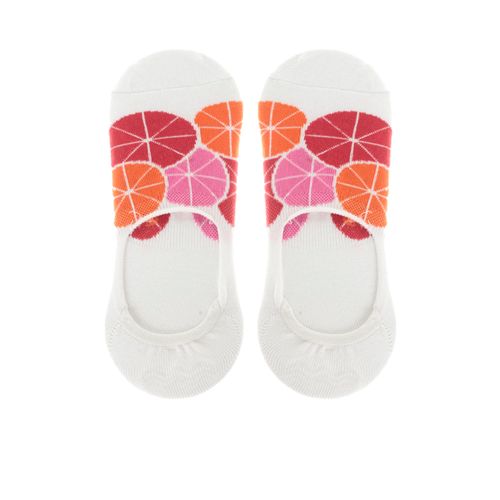 Footies color blanco con diseño de mandarinas D12840057620