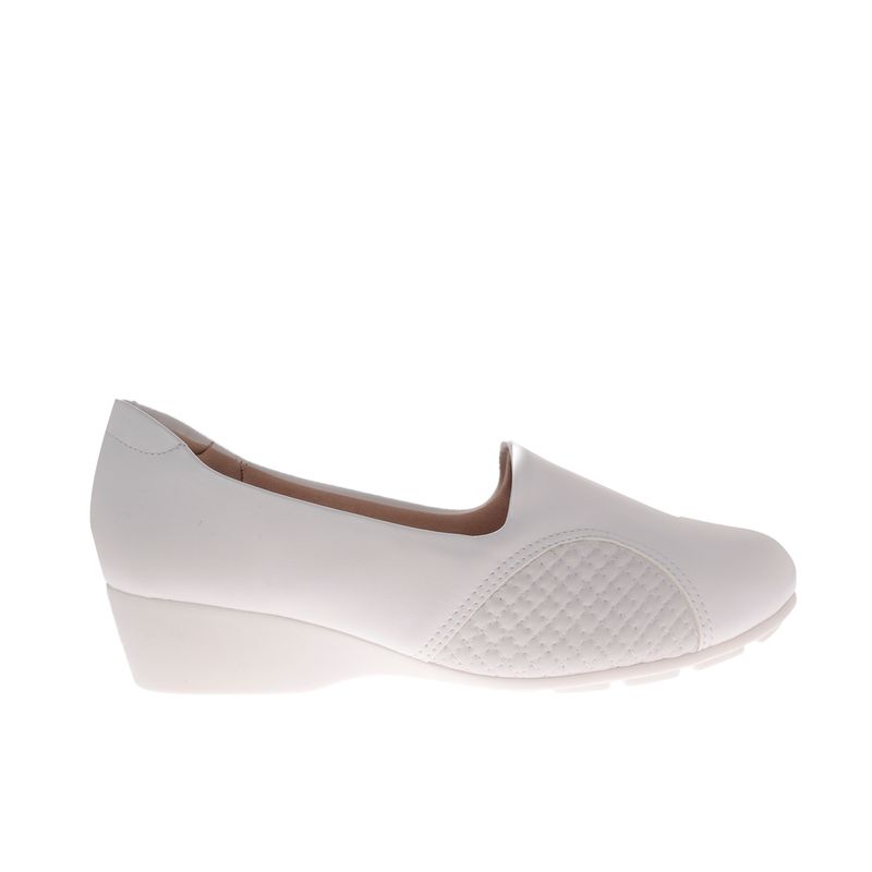 Sapato cheap confort branco