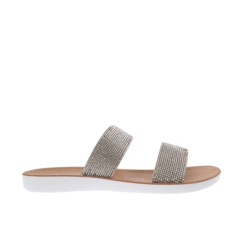 Sandalias Mariel color blanco con detalle de pedrería en cintas D14590093620