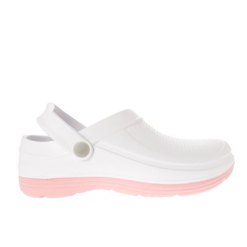 Sandalias Katy color blanco cerradas con soporte en el talón D00650239620