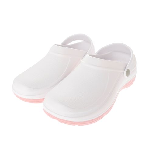 Sandalias Katy color blanco cerradas con soporte en el talón D00650239620