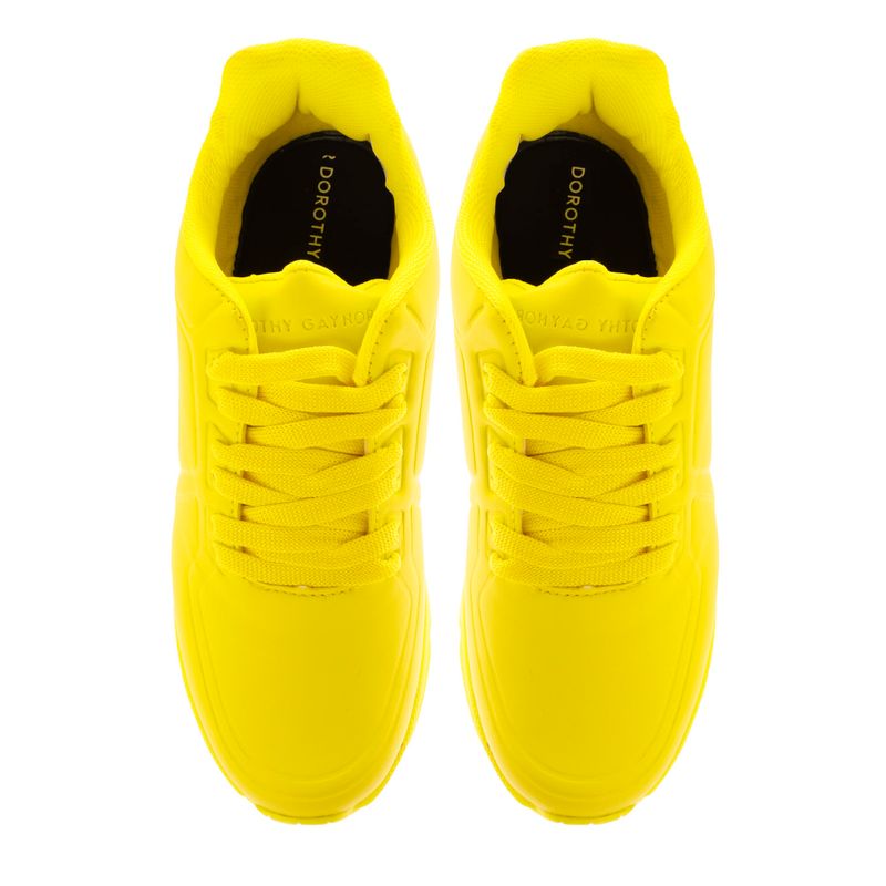 Tenis discount amarillo neon