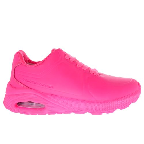 Tenis Rosalía color rosa neón con burbuja de impacto D14170164593