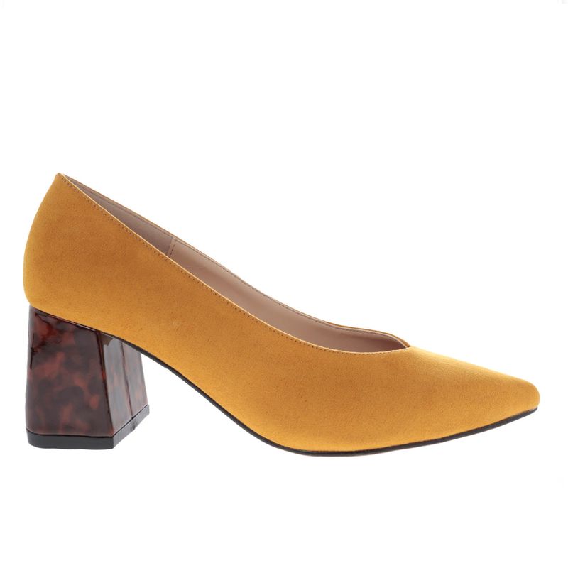 Zapatos color amarillo online mostaza