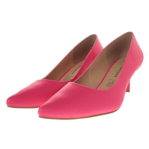 Zapatilla Cameron color rosa neon tacón kitten D14320094593