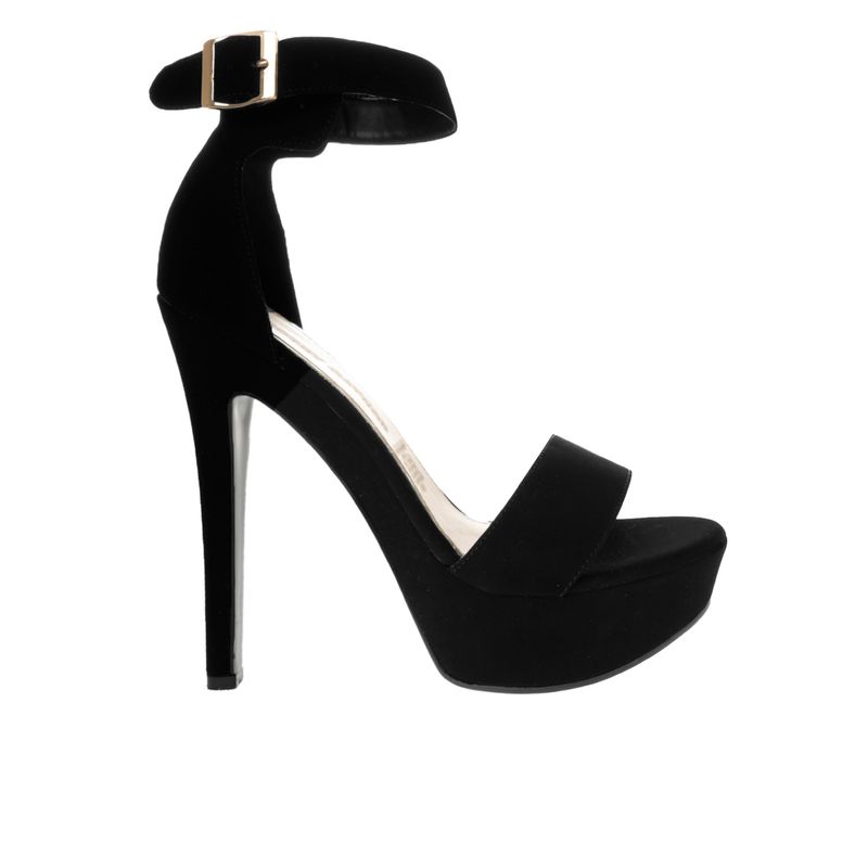 Tacones color online negro