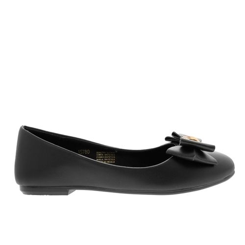 Balerina Miley color negro con moño D12970243501