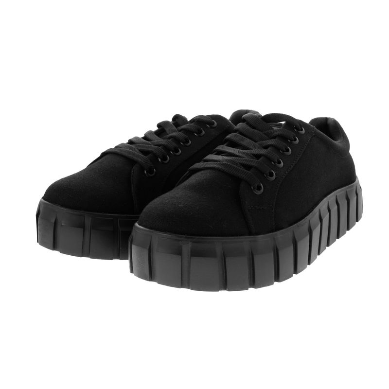 Tenis Andrea color negro con suela corrida D01130670501 Dorothy