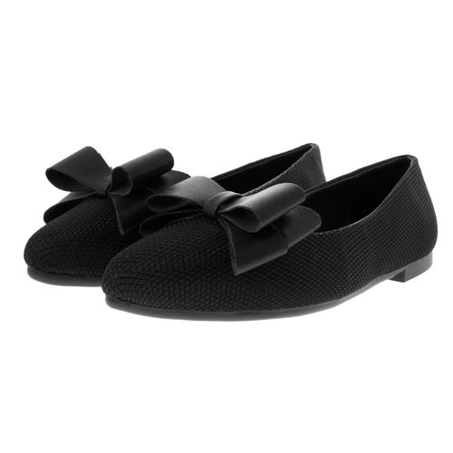 Balerina Miley color negro con moño  D12970177501