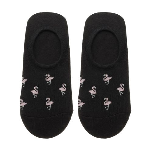 Footies color negro con flamingos D15920004501