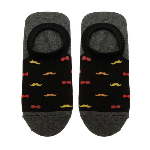 Footies color negro con bigotes D15920006501