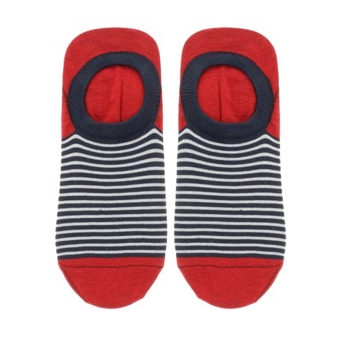 Footies color rojo con rayas D15920007530