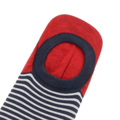Footies color rojo con rayas D15920007530