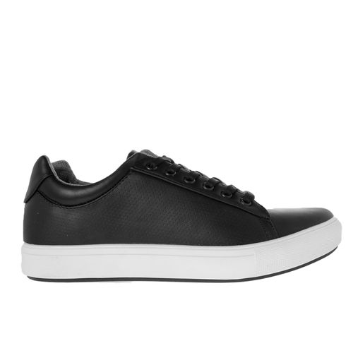 Tenis Omar color negro con suela blanca D15440032501