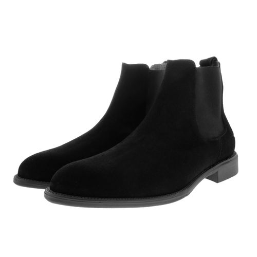 Botín Gabriel color negro textura suave D12260019501