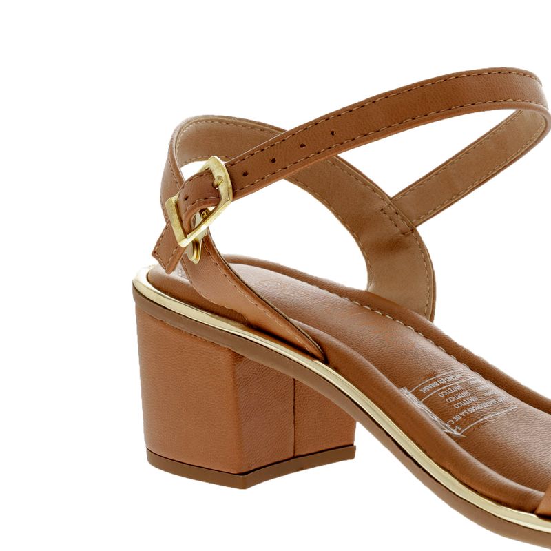 Sandalias Paulette color camel slingback D14240137553 Dorothy Gaynor