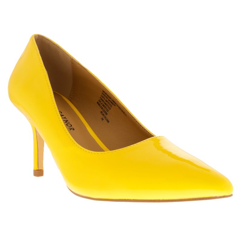 Sapato vizzano amarelo store verniz