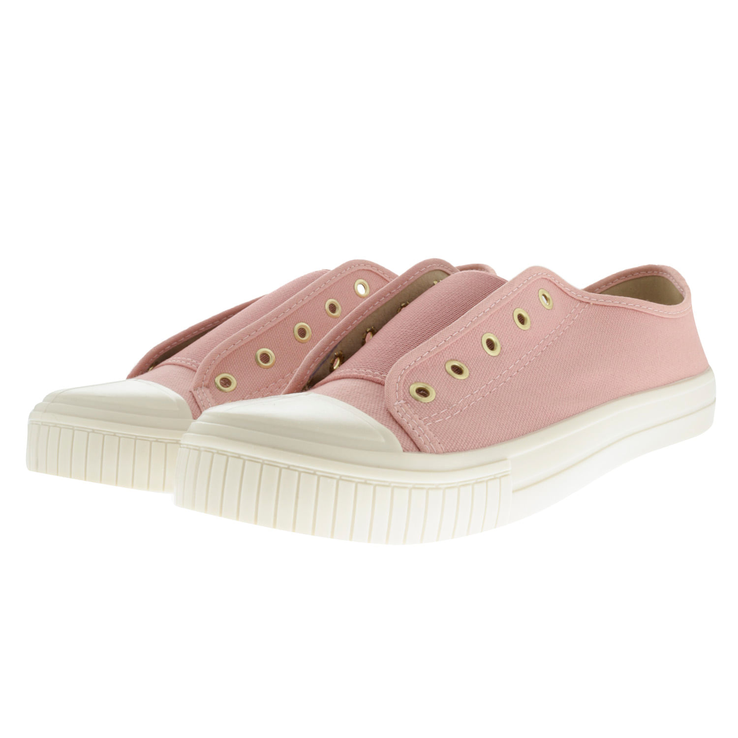 Tenis color rosa con punta y suela blanca D14240093590 Dorothy