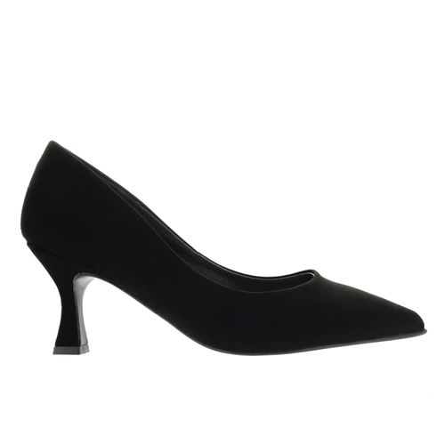 Zapatillas Kitten Maribel color negro D02380174501