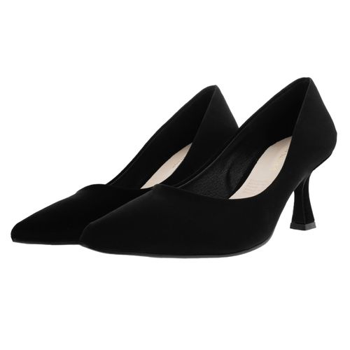 Zapatillas Kitten Maribel color negro D02380174501