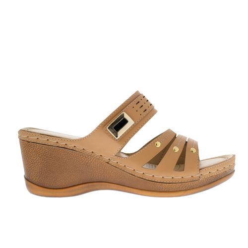 Sandalia Susana confort color camel D12430037553 D12430037553