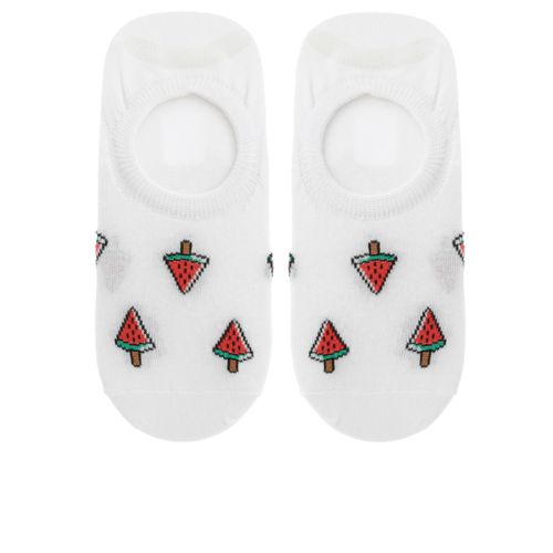 Footies Color Blanco con Sandias D15920032620 D15920032620