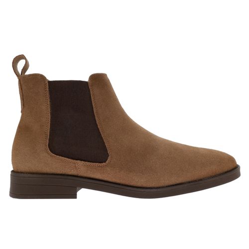 Botín Emiliano Color Camel Gamuza D12320036553 D12320036553