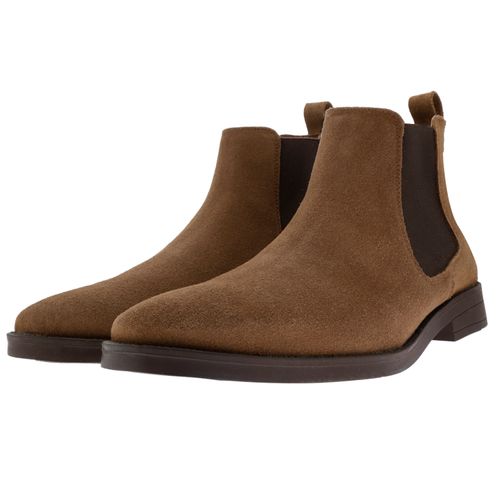 Botín Emiliano Color Camel Gamuza D12320036553 D12320036553