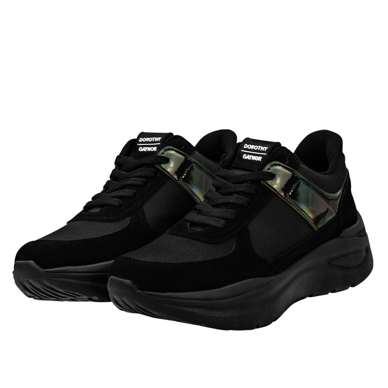 Tenis Rosario Color Negro D12960088501 Dorothy Gaynor