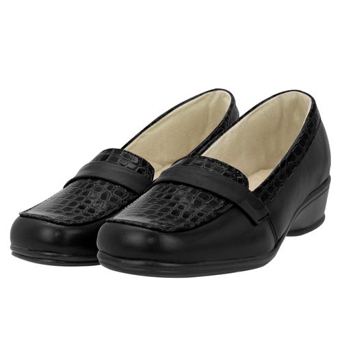 Confort Susana Color Negro Croco D12430042501