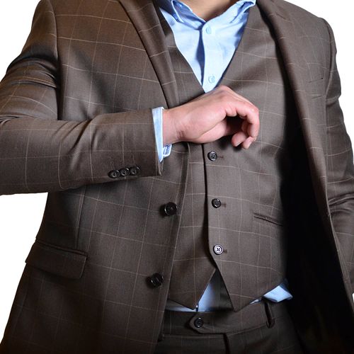 Traje Café Slim fit  D15850356550