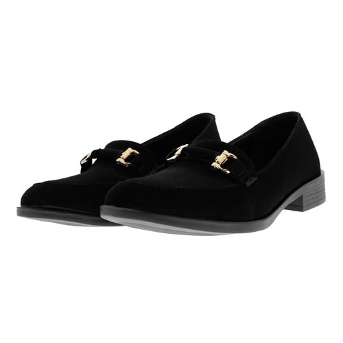 Mocasín Fernanda Color Negro D09980809501