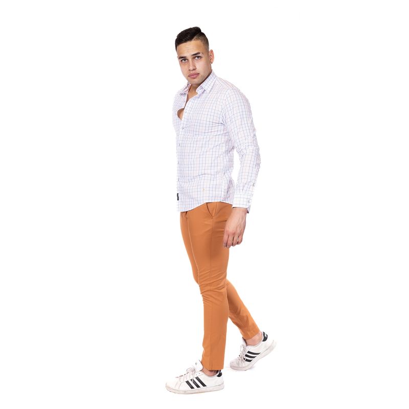 Pantalon color ladrillo online hombre