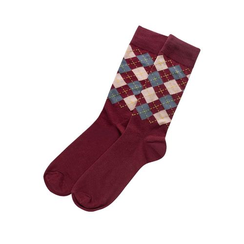 Calcetines Color Vino