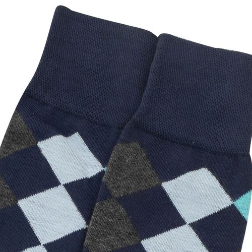 Calcetines Color Azul Marinno