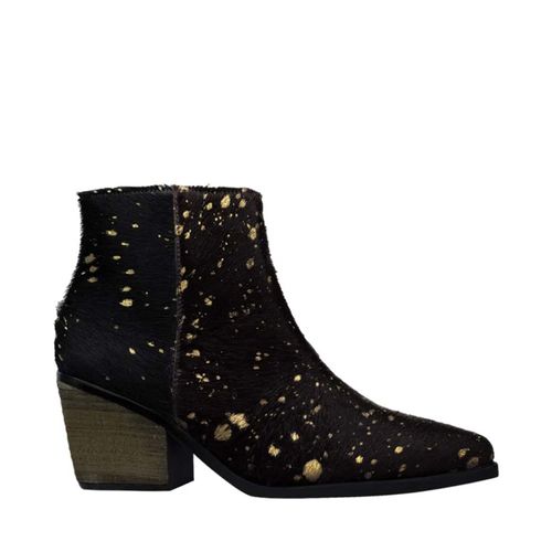 Botín Maria Color Negro de Piel  D08440163501
